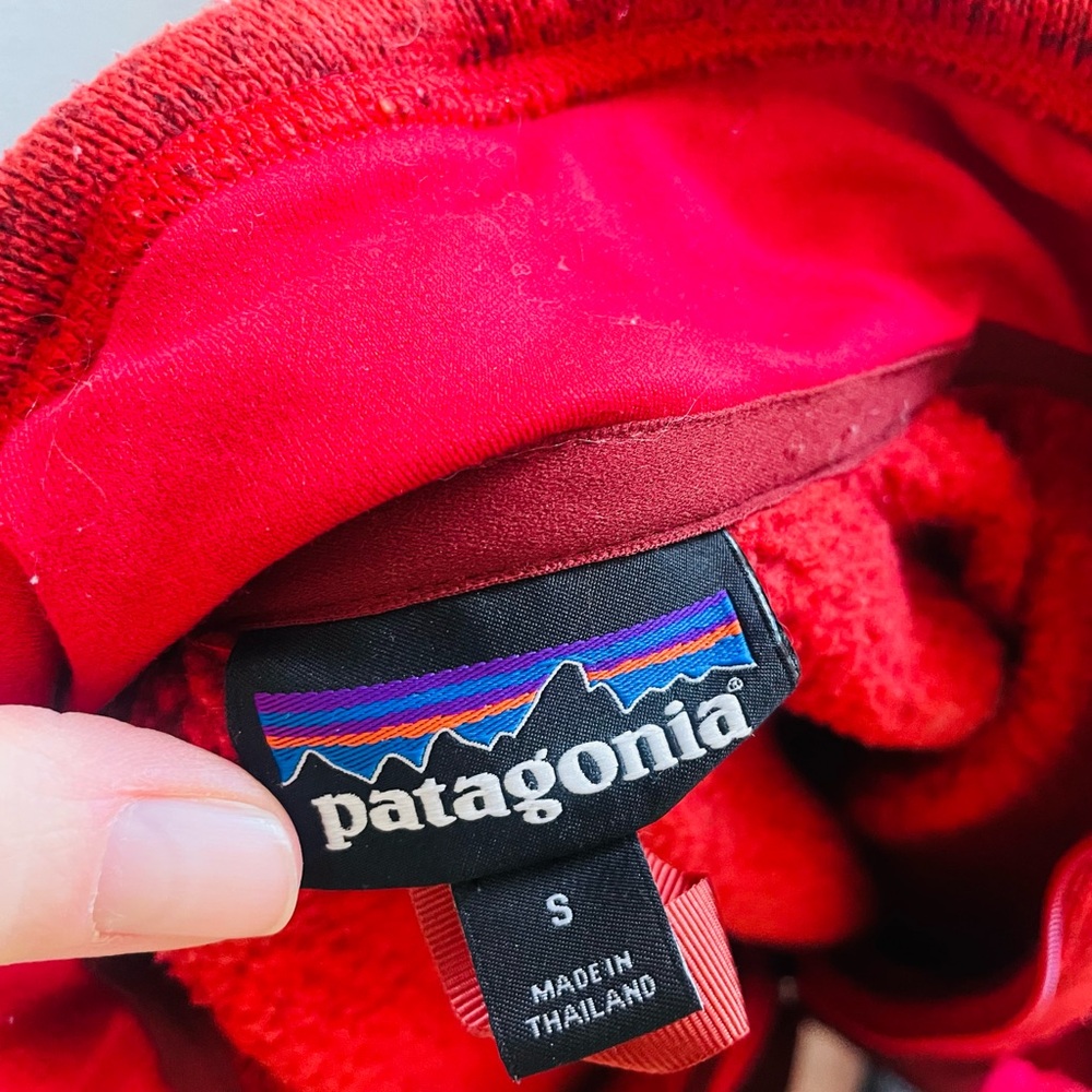 Patagonia Half Zip Red Pullover - Picture 5 of 10